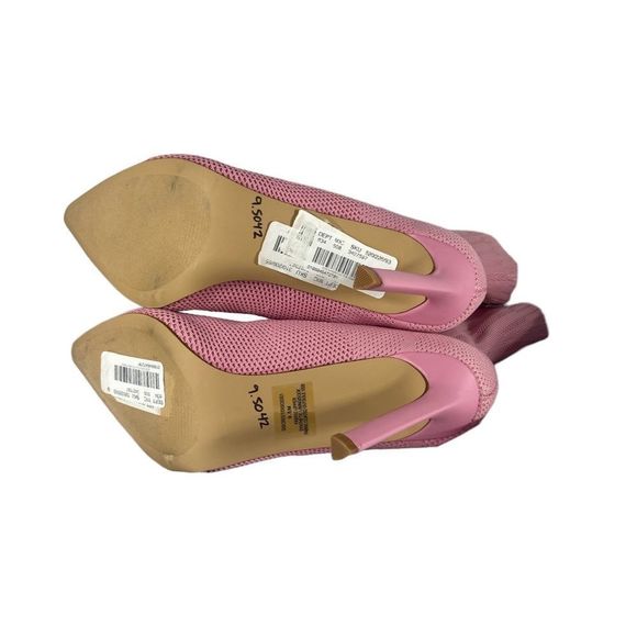 NWT Steve Madden Pink Stretch Knit Stiletto Bootie 9.5 - Picture 6 of 7